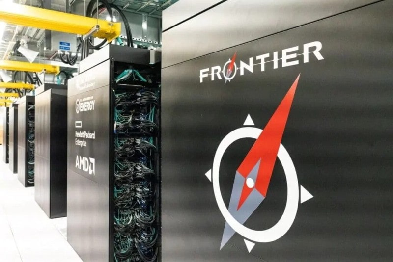 Frontier الأمريكي أسرع حاسوب إلكتروني في العالم min