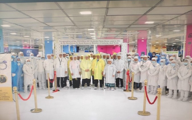 STMicroelectronics inaugure a Bouskoura sa nouvelle ligne de production min