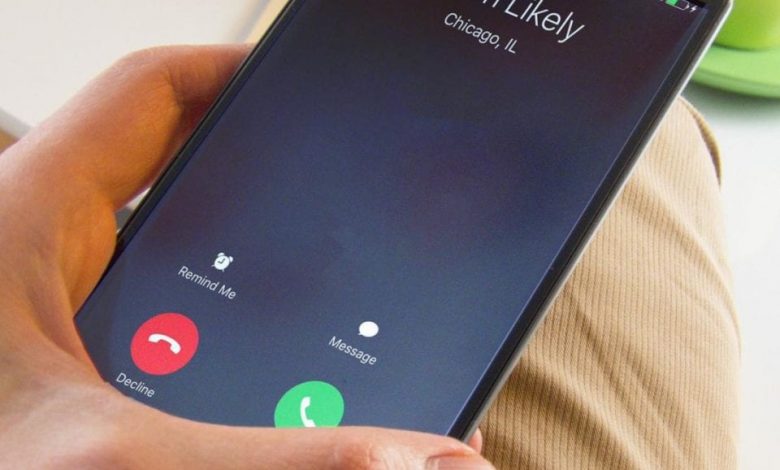 حجب المكالمات المجهولة على iPhone min