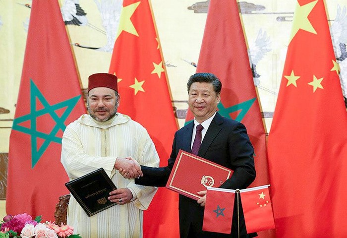 SM le Roi Mohamed VI et president chinois Xi JinpingSans titre 22
