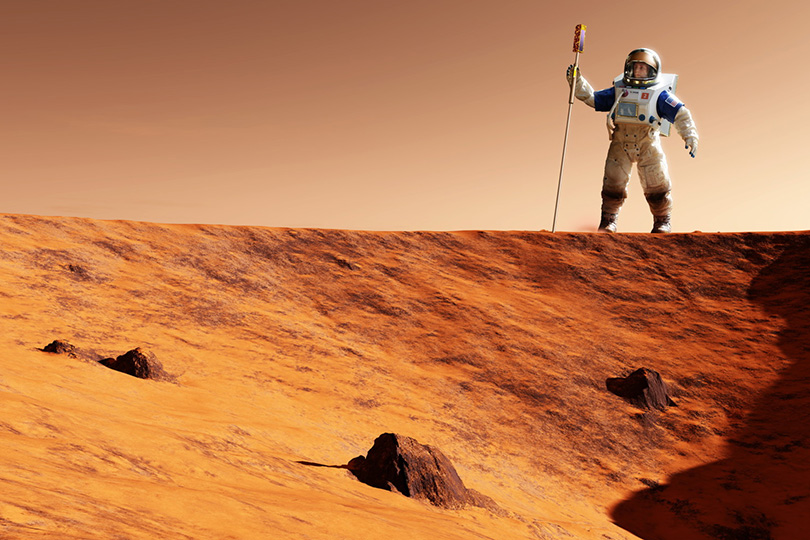 جديد على إمكانية وجود حياة على المريخ