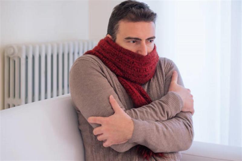الكشف التأثير السلبي للبرد في جسم الرجال
