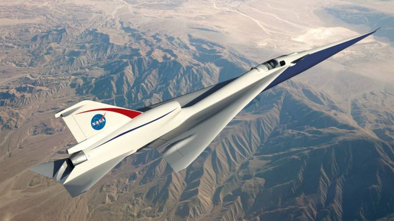 طائرة ناسا المستقبلية بدون نافذة أمام الطيارين
