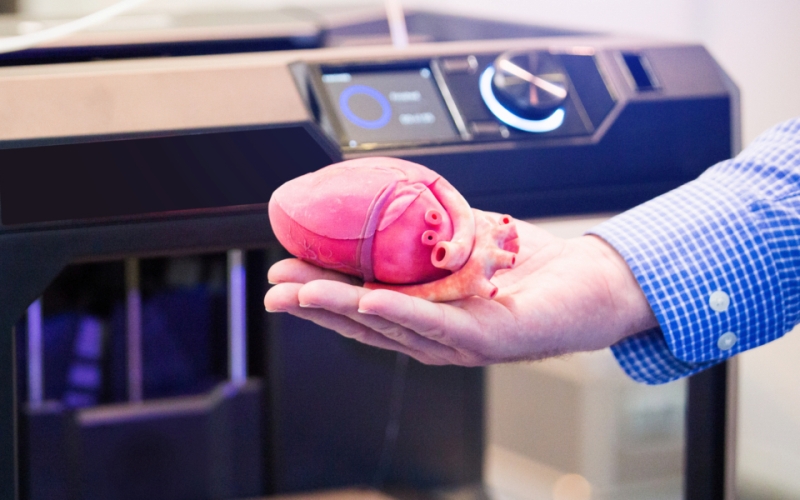 قلوب وصمامات مطبوعة بالتكنولوجيا ثلاثية الأبعاد قد تنقذ حياة الكثيرين