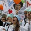 إضراب الأطباء في فرنسا