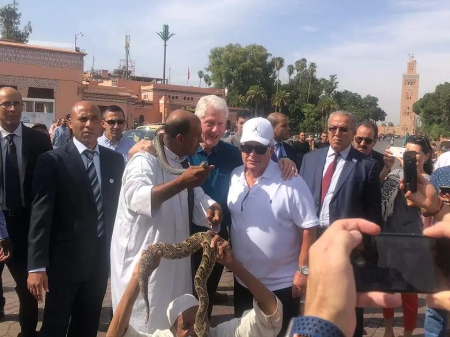 كلينتون في مراكش