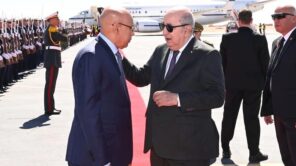 Tebboune Mohamed Ould El Ghazaouani tindouf algerie mauritanie3