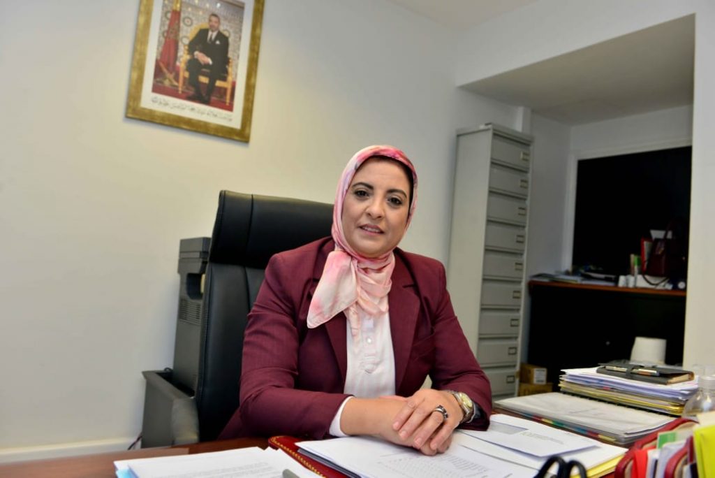 فاطمة أبو علي رئيسة الوكالة المغربية لمكافحة المنشطات